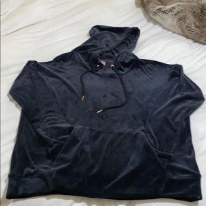 Green Tea velour hoodie